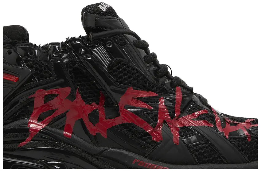 Balenciaga Runners (Graffiti - Black Red)