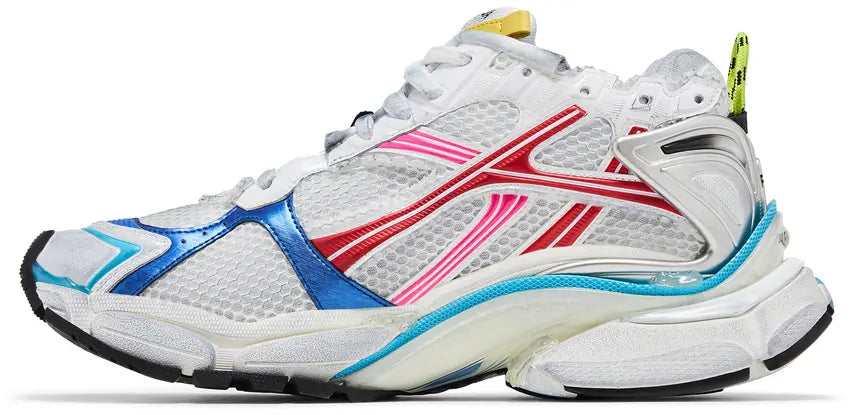 Balenciaga Runners (White Multi-Color)