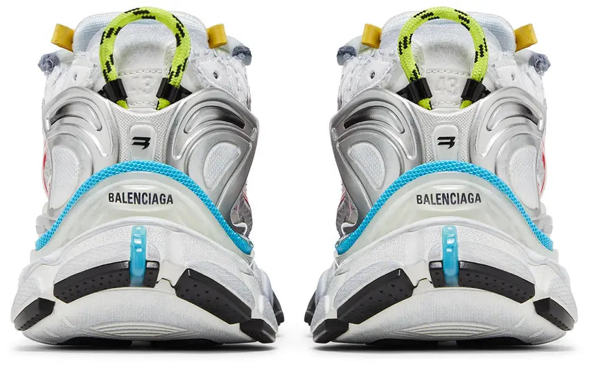 Balenciaga Runners (White Multi-Color)