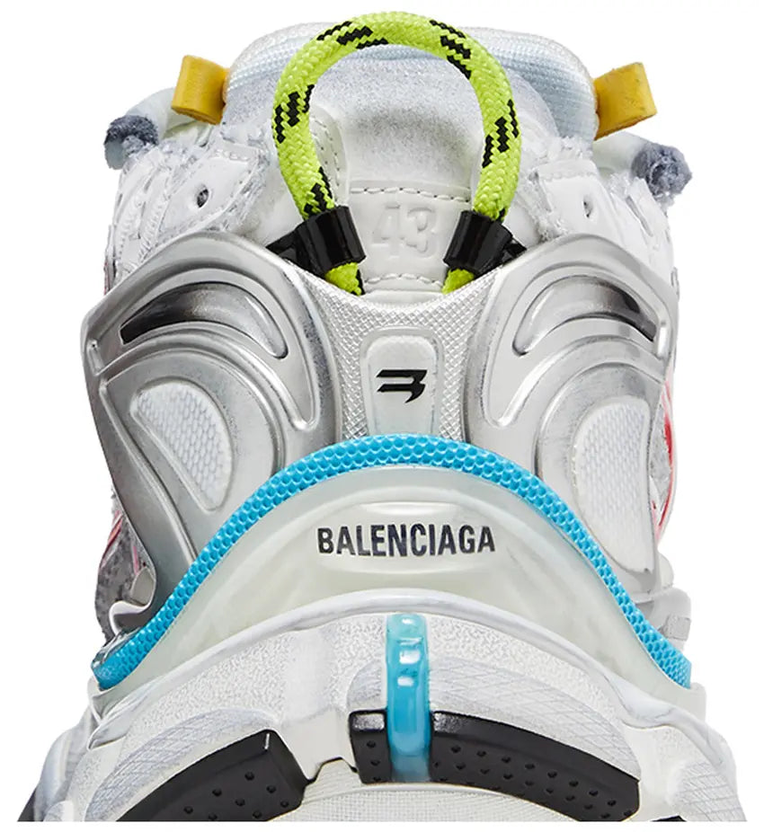 Balenciaga Runners (White Multi-Color)