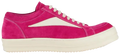 Rick Owens Wmns EDFU Suede Leather Vintage Low 'Hot Pink'