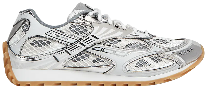 Bottega Veneta Orbit Sneaker 'White Silver'