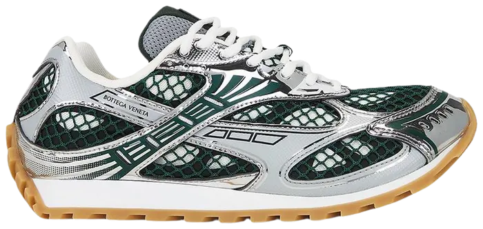 Bottega Veneta Orbit Sneaker 'Biliard Green Silver'
